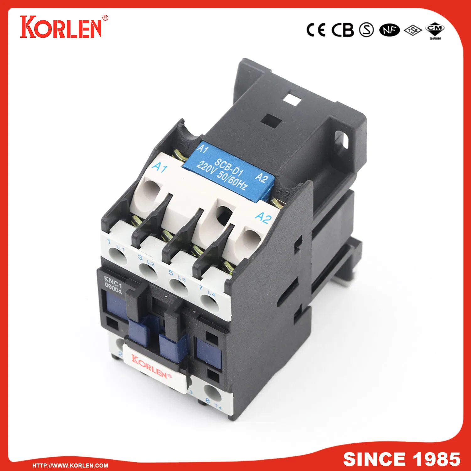 Single Phase SSR Solid State Relay Contactor Knc1